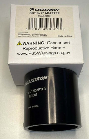 Used Celestron SCT to 2" Adapter