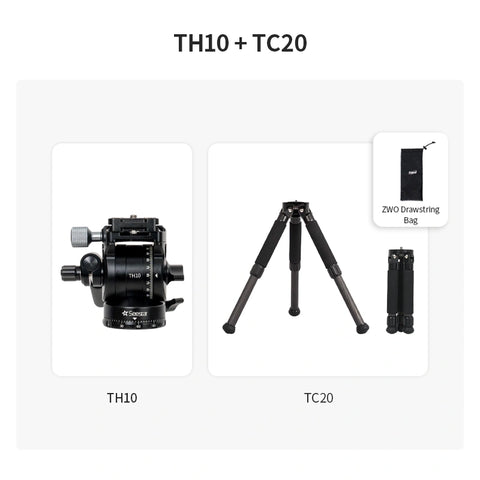 Seestar Fluid Head with Tripod (EQ Wedge & Tripod)