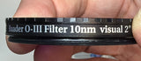 Baader O-III Nebula Visual Filter (10nm), 2"