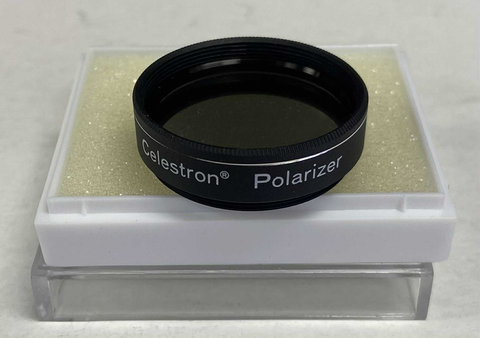 Used Celestron Polarizer Filter 13% transmission - 1.25"