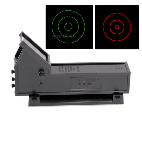 Telrad Reflex Sight Red-Green Switchable with Mount Base