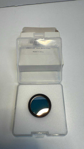 Used ZWO 1.25" Duo-Band Filter