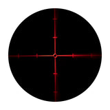 8x50 Illuminated Erect Image Silver Finder Scope