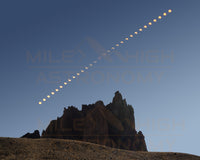 2023 Annular Eclipse Over Ship Rock LIMITED EDITION PRINTS