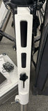 Used iOptron AZ Pro Mount Head on white Tri-Pier
