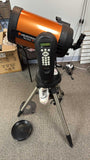Used Celestron NexStar 8SE SCT w/AC + 12-volt car battery adapters + Bahtinov mask - loud motors