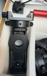 iOptron SkyGuider Pro, iPolar and Optical Polar Scope, + CW and WO ext. bar