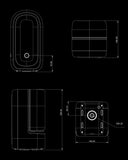 Seestar S50 Pro dimension diagram