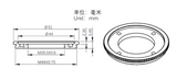 ZWO Filter adapter 1.25" Filter to 2" Holder