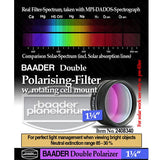 Used Baader Double Polarization Filter, 1.25"
