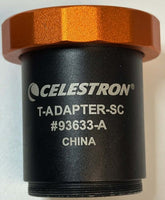 Used Celestron T-Adapter SCT 5, 6, 8, 9.25, 11, 14