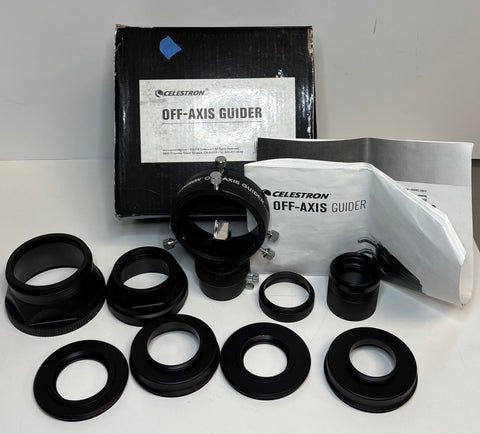 Used Celestron Deluxe Off-Axis Guider with 11" SCT Adapter