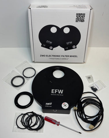 Used ZWO 7-Position EFW (7x2")