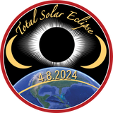 2024 Total Solar Eclipse Sticker
