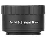 48mm T mount for Nikon Z Mirrorless Camera
