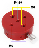 iOptron Skyguider Pro Dec adapter